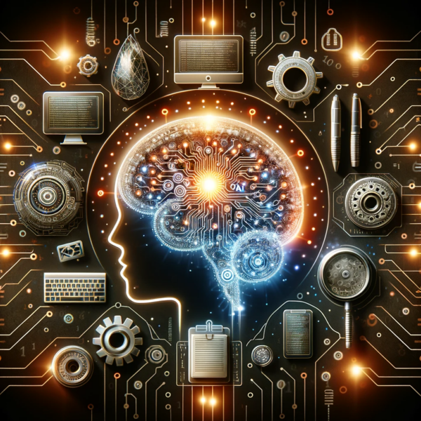 Bild "Die Verschmelzung von Kreativität und Technologie: Künstliche Intelligenz im digitalen Zeitalter"