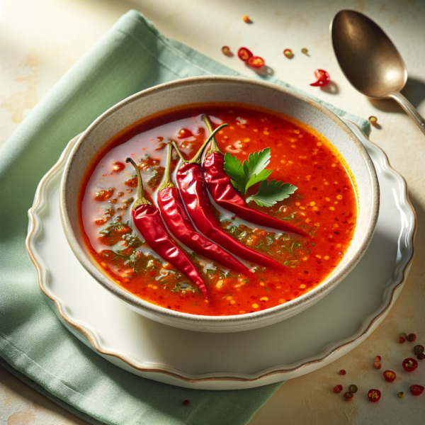 Bild "Traditionelle Türkische Rote Linsensuppe (Mercimek Çorbası)"